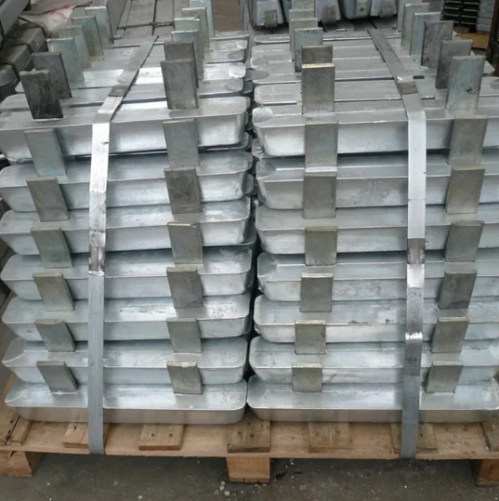 Anodes de protection cathodique en aluminium de zinc de magnésium pour les cuves de stockage de navires de plates-formes maritimes